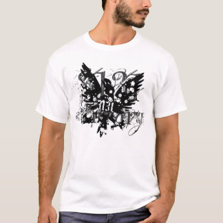 grafisk utslagsplats för vapensköld 3131Theory T-shirt