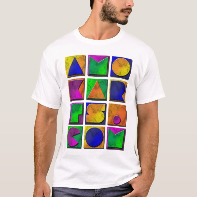 Grafiska AMOKArts Tee Shirt (Framsida)