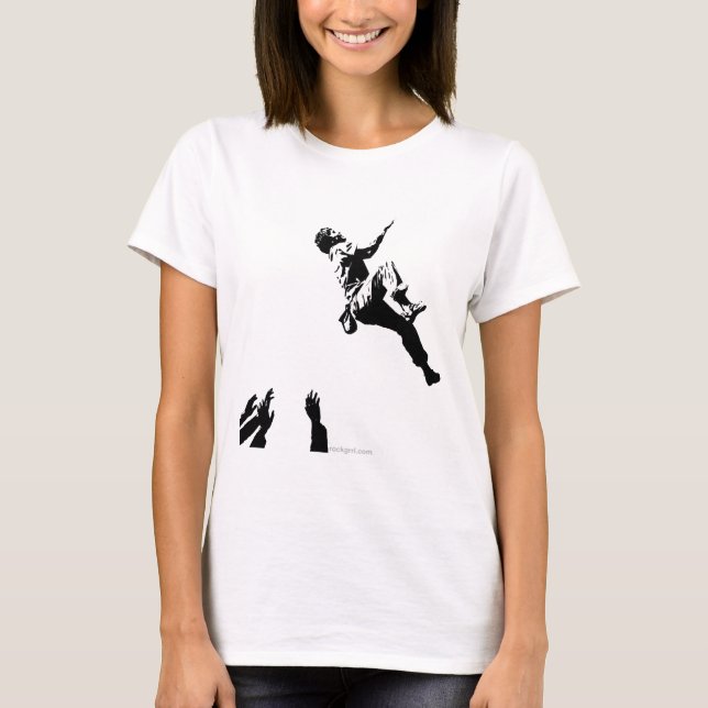 Grafiska Bouldering T-shirt (Framsida)