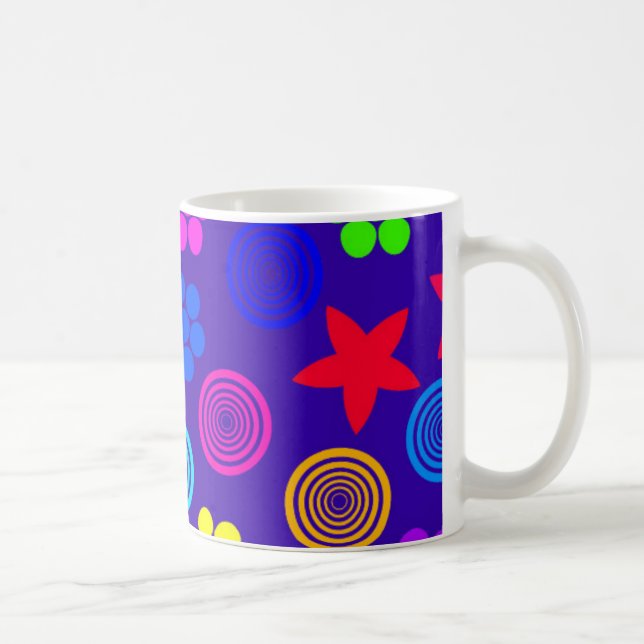 Grafiska Geo Kaffemugg (Höger)