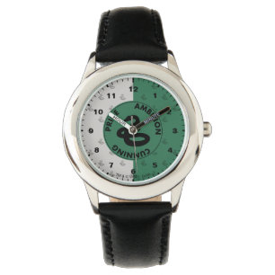 Grafiska Harry Potter SLYTHERIN™ husdrag Armbandsur