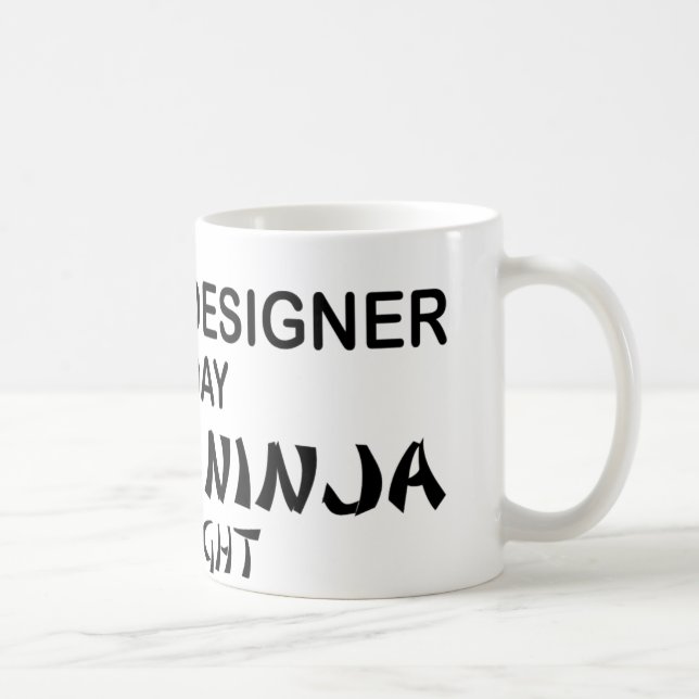Grafiska märkes- dödliga Ninja Kaffemugg (Höger)
