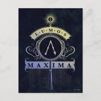 Grafiska maxima för Harry Potter pass | Lumos Vykort
