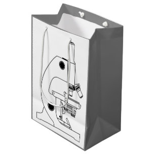 GRAFISKA MIKROSCOPE-ILLUSTRATION I SVART OCH VITT