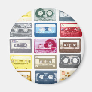 Grafiska Mixtapes Magnet