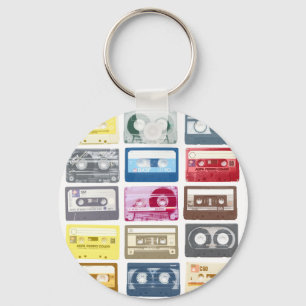 Grafiska Mixtapes Nyckelring