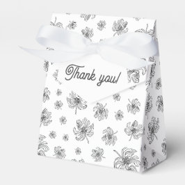 Grafiska peonier. presentaskar