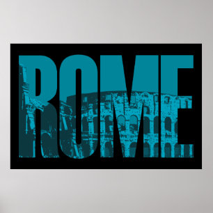 Grafiska Rome Poster