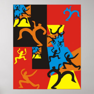 Grafiska skisser av människosmuggling och jumpning poster