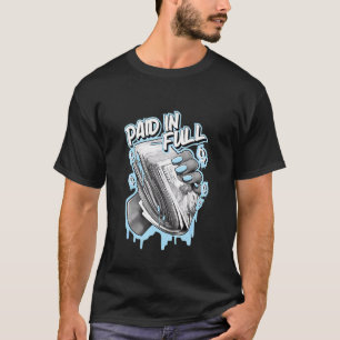 Grafiska t-shirts Paid In Full Sneaker Match 4 Uni