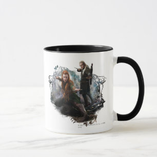 Grafiska TAURIEL™ och LEGOLAS GREENLEAF™ Mugg