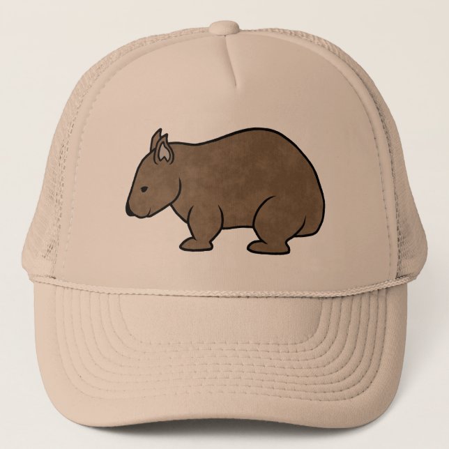 Grafiska Wombat Truckerkeps (Framsida)