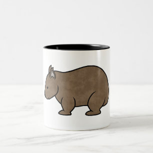 Grafiska Wombat Två-Tonad Mugg