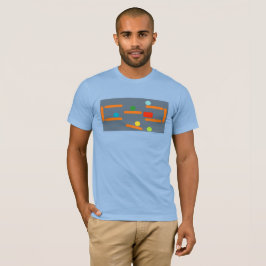 Grafiskt bemannar tshirten t shirt