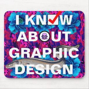 grafiskt designexempel musmatta