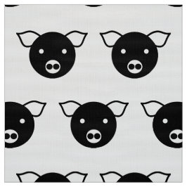 GRAFISKT GRIS MÖNSTER I SVART OCH VITT TYG