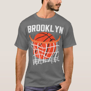 Grafiskt skräp i Brooklyn city new york basketball T Shirt