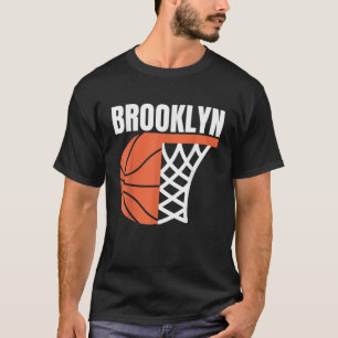 Grafiskt skräppost av Brooklyn New Ork city basket T Shirt