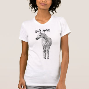 Grafit Häst Skiss T-Shirt