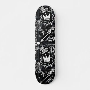 Grafiti Mini Skateboard Bräda 18,5 Cm