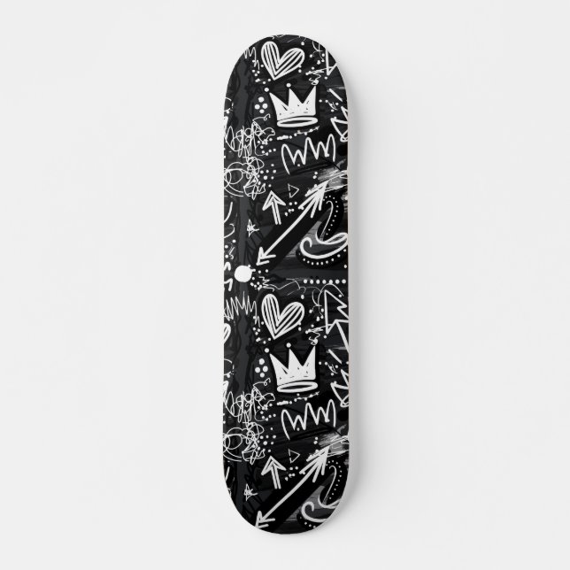 Grafiti Mini Skateboard Bräda 18,5 Cm (Framsida)