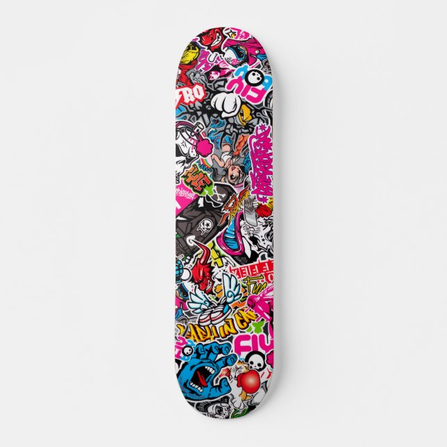 Grafiti Skateboard (Framsida)