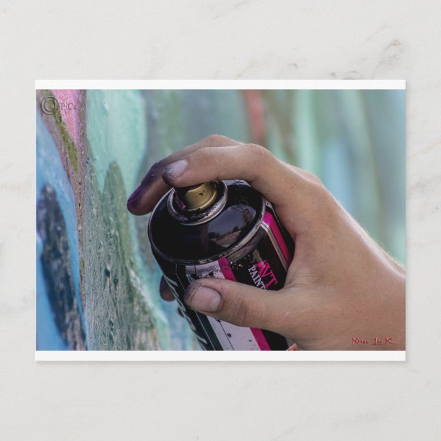 Grafitti 002 vykort (Framsida)