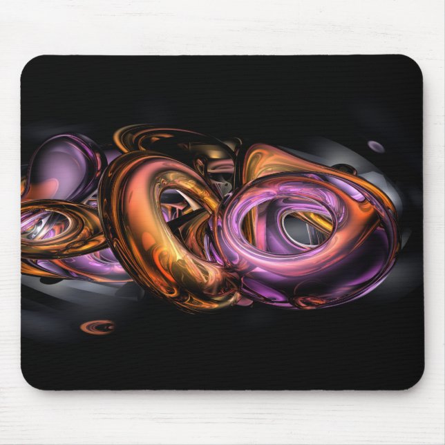 Grafitti abstrakt Mousepad Musmatta (Framsidan)