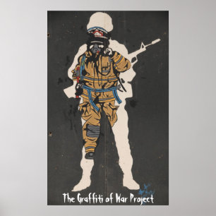 Grafitti av krig projekterar: Medborgaregallerit Poster