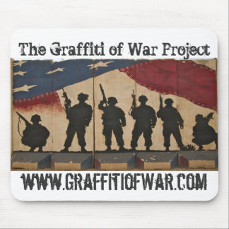 Grafitti av krig projekterar: Mousepad serieflagga Musmatta