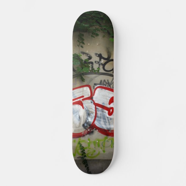 Grafitti Berlin, Tyskland Old School Skateboard Bräda 18 Cm (Framsida)