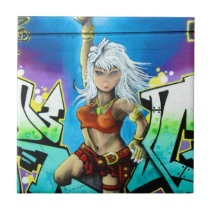 Grafitti Kakelplatta