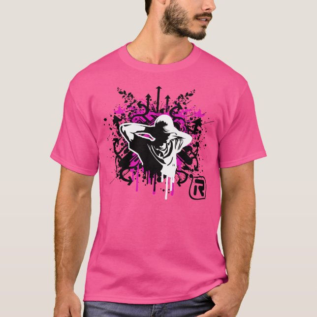 Grafitti kopplar av tee shirt (Framsida)