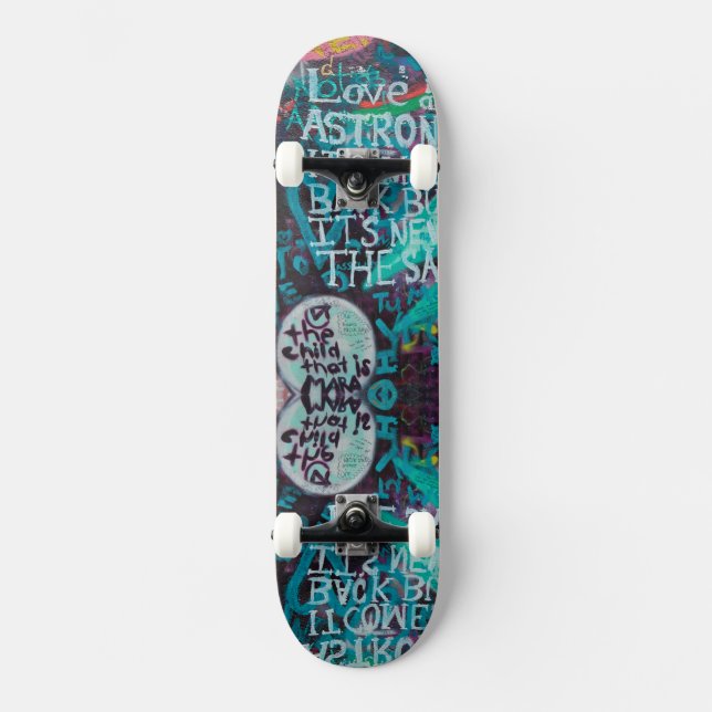 Grafitti Mini Skateboard Bräda 18,5 Cm (Framsida)