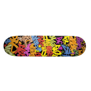 Grafitti Mini Skateboard Bräda 18,7 Cm