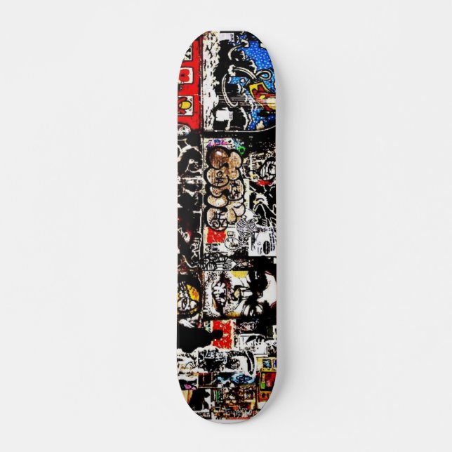 Grafitti Mini Skateboard Bräda 18,7 Cm (Framsida)