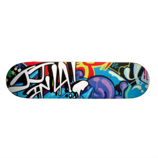 grafitti old school skateboard bräda 18 cm