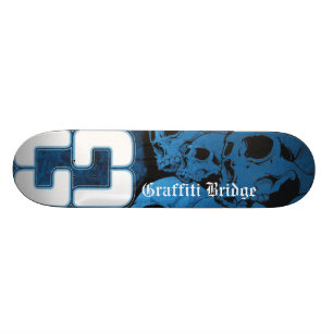 Grafitti överbryggar skateboarden skateboard bräda 20,5 cm
