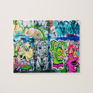 Grafitti på London Southbank - 8x10 - 110 PC Pussel