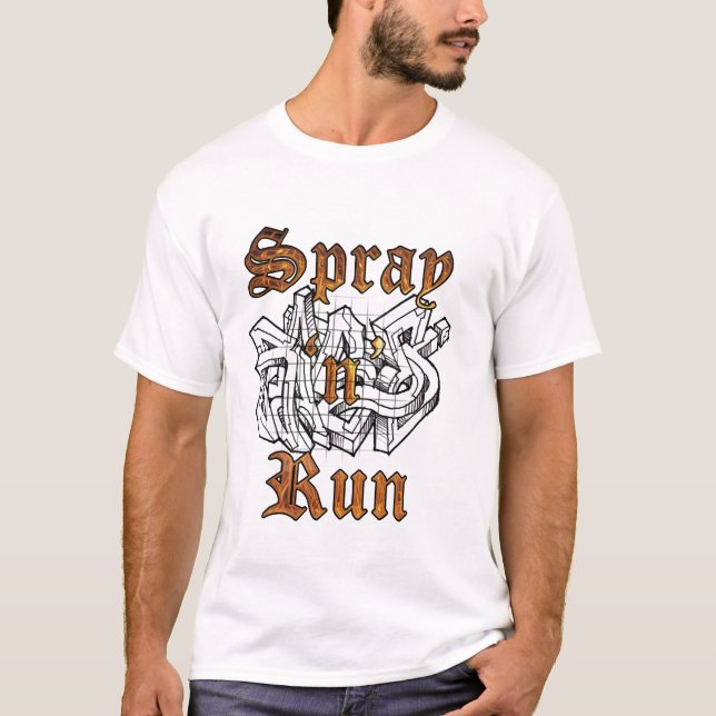 grafitti tee shirt (Framsida)