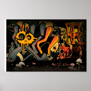 Grafittiaffisch #3 poster