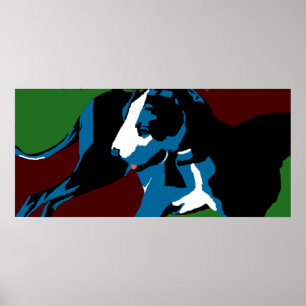Grafittiaffisch Poster