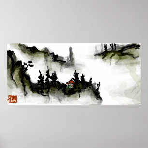 Grafittiaffisch Poster