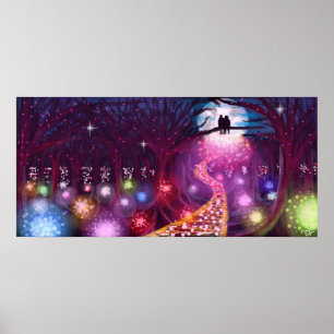 Grafittiaffisch Poster