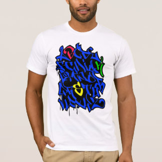 Grafittialfabet Tee Shirt