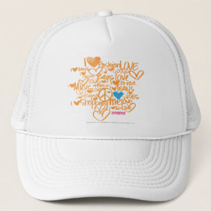 GrafittiAqua/orange Keps