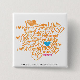 GrafittiAqua/orange Knapp