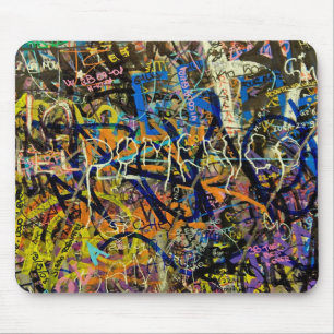 Grafittibakgrund Musmatta