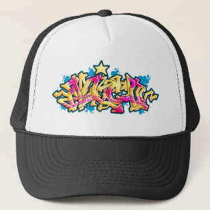 Grafittibaseballmössa Truckerkeps