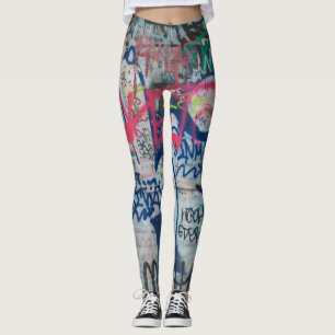 Grafittidamasker Leggings